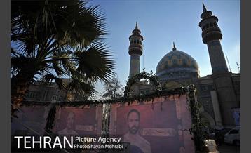 چهلمین روز شهادت شهدای آتش نشان با حضور شهردار تهران 27