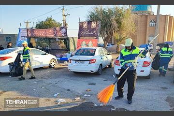 خدمات شهرداری تهران در مرز مهران 30