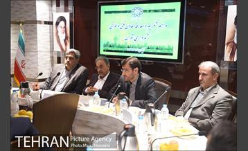 مراسم معارفه دکتر پیروز حناچی معاون فنی و عمران شهرداری تهران 9