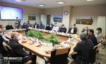 جلسه تودیع و معارفه معاون خدمات شهری و محیط زیست شهرداری تهران 12