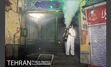 ضد عفونی بازارچه تجریش و حرم امام زاده صالح (ع) 19