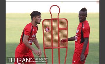 تمرین تیم فوتبال پرسپولیس 16