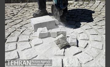 خیابان سی تیر، سنگ فرش می شود  24