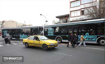 بهره‌برداری از اتوبوس های برقی شهر تهران 32