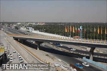 بازگشایی پل غیر هم سطح "باقر شهر" 10