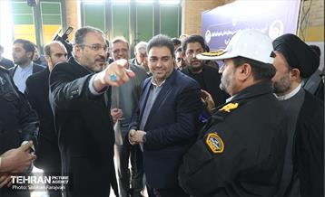 آیین رونمایی از تجهیزات نوین معاینه فنی شهرداری تهران 4