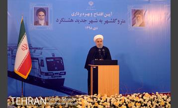 آیین بهره برداری از قطار برقی گلشهر به هشتگرد 24