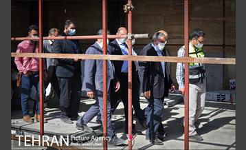 بازدید محسن هاشمی از خط 10 مترو 21