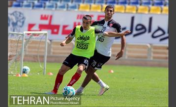 تمرین تیم فوتبال پرسپولیس تهران 16