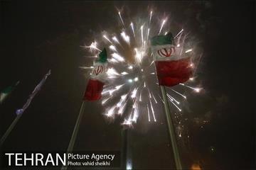 جشن نور نیمه شعبان در برج میلاد تهران 9