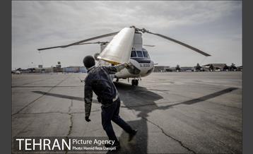 نخستین مانور امداد هوایی تهران در زمان بحران 5