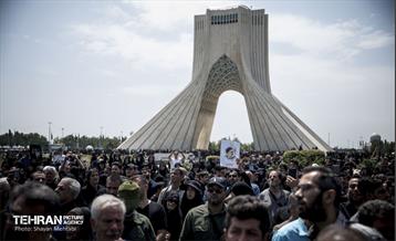 تشییع پیکر شهدای خدمت - ۴ 33