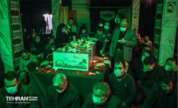 مراسم وداع با شهید سید مرتضی رضا قدیری در حراست شهرداری 41