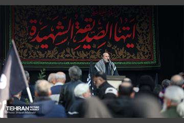 عزاداری شهادت حضرت فاطمه(س) در میدان هفت تیر 17