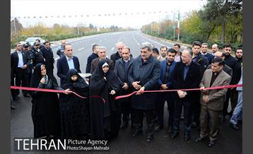 افتتاح فاز نخست پروژه بزرگراه شهید رستگاری 23
