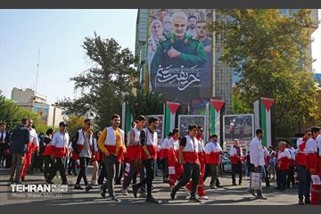 اجتماع جمعیت هلال احمر و کادر بهداشت و درمان در حمایت از مردم فلسطین 28