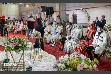 آغاز زندگی مشترک ۲۱ زوج کم برخوردار 9