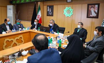 جلسه شورای سیاست گذاری سلامت شهر تهران 16