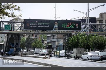 اکران تبلیغات شهری مراسم تشییع رهبر شهید انقلاب - ۲ 40
