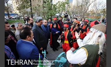 بازدید شهردار تهران از نوروزگاه بلوار کشاورز 3