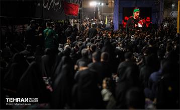 عزاداری شب چهارم محرم در هیئت ریحانة الحسین 47