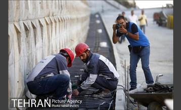 بازدید شهردار تهران از پروژه های عمرانی شهر تهران 8