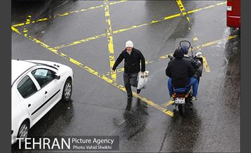 اول هفته بارانی تهران 13