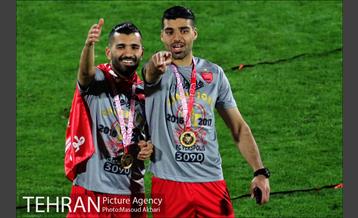 جشن قهرمانی تیم فوتبال پرسپولیس