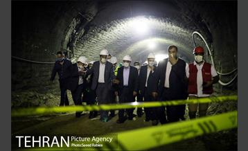 بازدید محسن هاشمی از خط 10 مترو 7