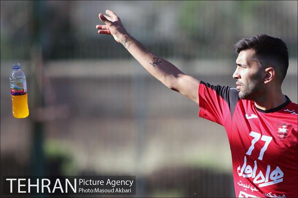تمرین تیم فوتبال پرسپولیس