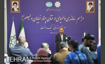 احیای درختان خیابان  ولیعصر( عج) با حضور شهردار تهران  3