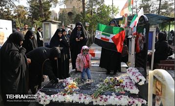 حال و هوای مزار شهید حسن طهرانی‌مقدم 4