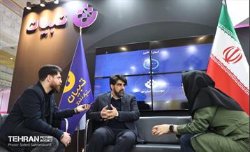 حضور سخنگوی شهرداری تهران در نمایشگاه رسانه‌های ایران 17