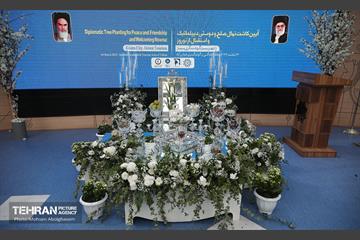 آئین روز درختکاری با حضور سفیران و نمایندگان کشورهای خارجی 1
