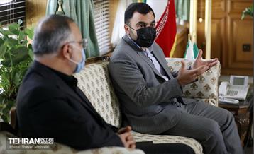دیدار شهردار تهران با وزیر ارتباطات و فناوری اطلاعات 19