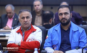 هشتمین جلسه ستاد مدیریت بحران کلانشهر تهران 14