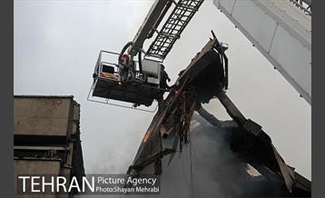 سومین روز عملیات امداد ونجات حادثه پلاسکو -5 9