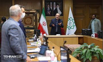 جلسه گزارش عملکرد معاونت مالی شهرداری تهران 1