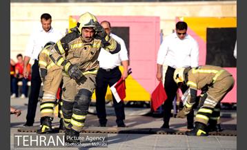 مسابقه عملیاتی ورزشی آتش نشانان تهران 4