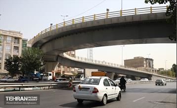 اینجا کارگاهه؛ پل تقاطع غیر همسطح در بزرگراه شهید باقری 2