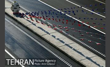 تقاطع غیر همسطح بزرگراه شهید حکیم با بلوار المپیک 15