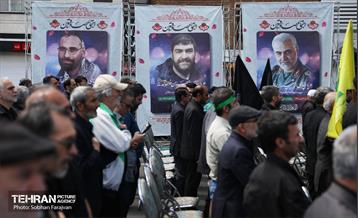 اجتماع صادقیون در میدان صادقیه تهران 51