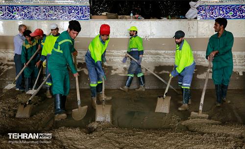 گل روبی و عملیات جست و جوی مفقودین سیل منطقه کن