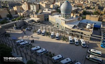 مراسم ورود ۲۰ ون‌ ویژه به ناوگان خدمات‌رسانی به معلولان و جانبازان 1