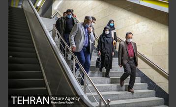 بازدید عضو شورای شهر از ایستگاه مترو یادگار امام(ه) 16