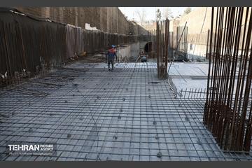 بازدید دانشجویان از پروژه ایستگاه مترو تختی 12