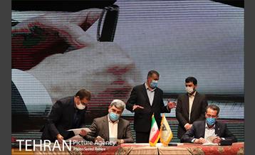 امضای تفاهم نامه بین شهرداری تهران و راه آهن 16