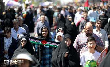 راهپیمایی روز قدس در پایتخت - 3 9