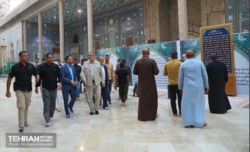 دیدار شهردار تهران با مسئولان عتبه عسکریه