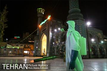 ضد عفونی بازارچه تجریش و حرم امام زاده صالح (ع) 6